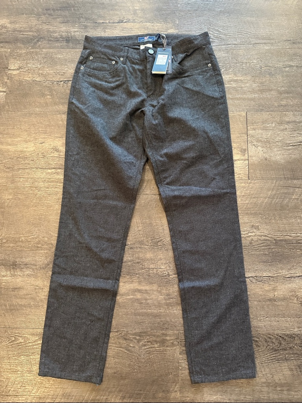 Vineyard Vines 32x32 Dark Knight Black/Gray Dress Pant Trouser